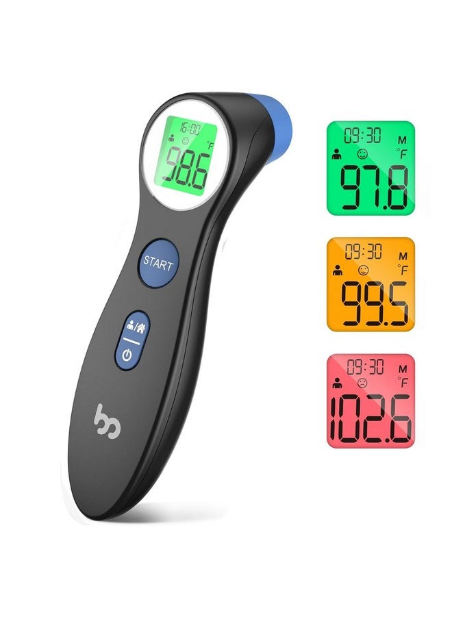 Femometer Forehead Thermometer for Adults and Kids, Digital Infrared Thermometer for Baby, Infants and Toddlers, Touchless Thermometer with 3 Color Fever Alarm, FSA HSA Eligible,1s Fast Reading, Accurate  - Image 1