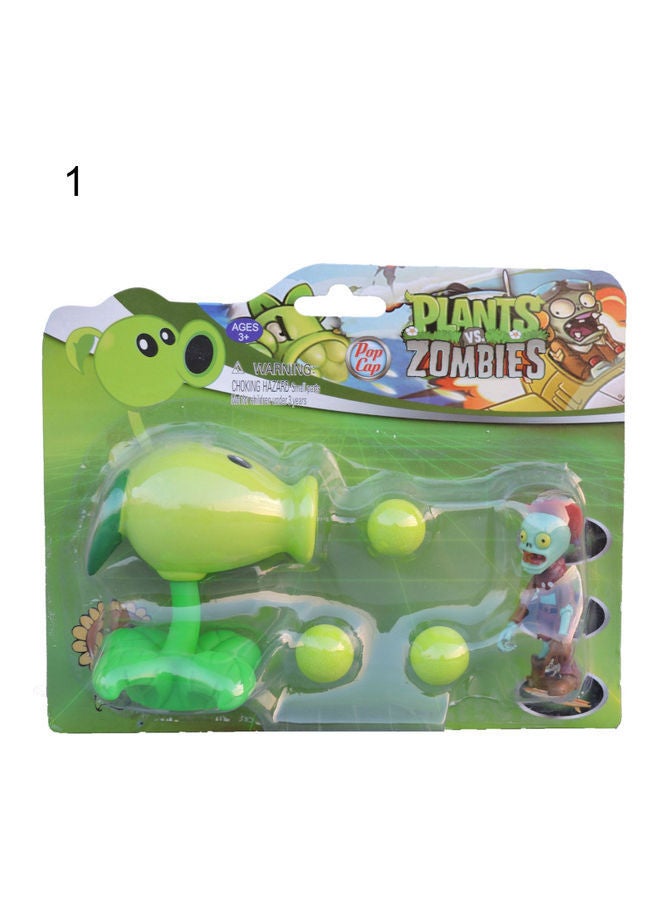 NIBEMINENT Plants Vs Zombie Peashooter Figure