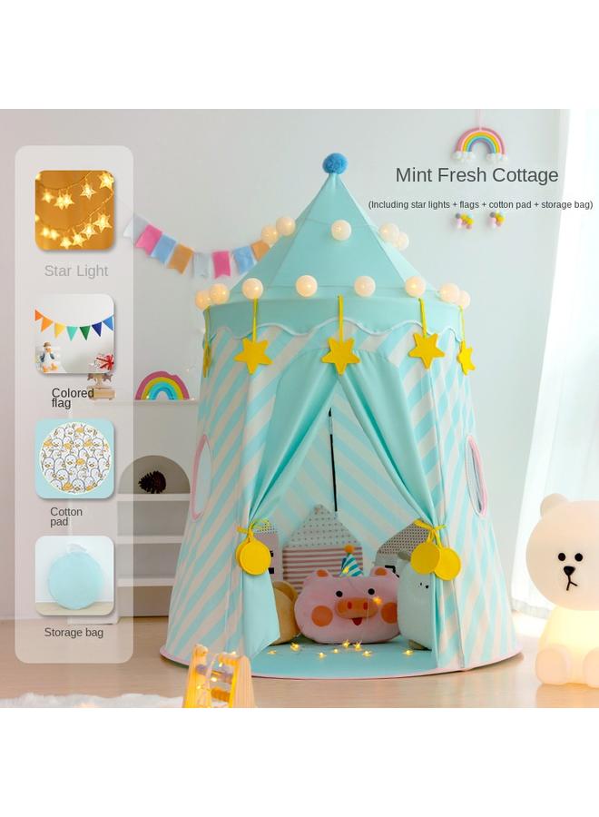 Bluejw Wholesale Tent Children Indoor Toy House Baby Play House Boys Girls Castle Secret Base Play House - Image 1