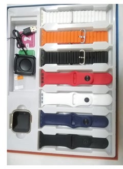 Ultra Ultra Smart Watch With 7 Assorted Bands and A Watch Cover 