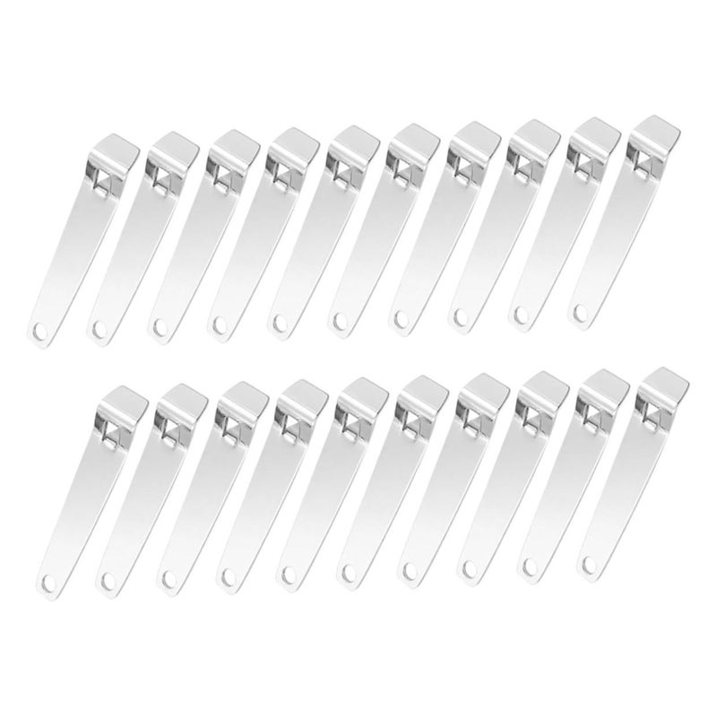 20pcs Stainless Steel Mini Bottle Openers Portable Pocket Size Kitchen Tools - Image 2