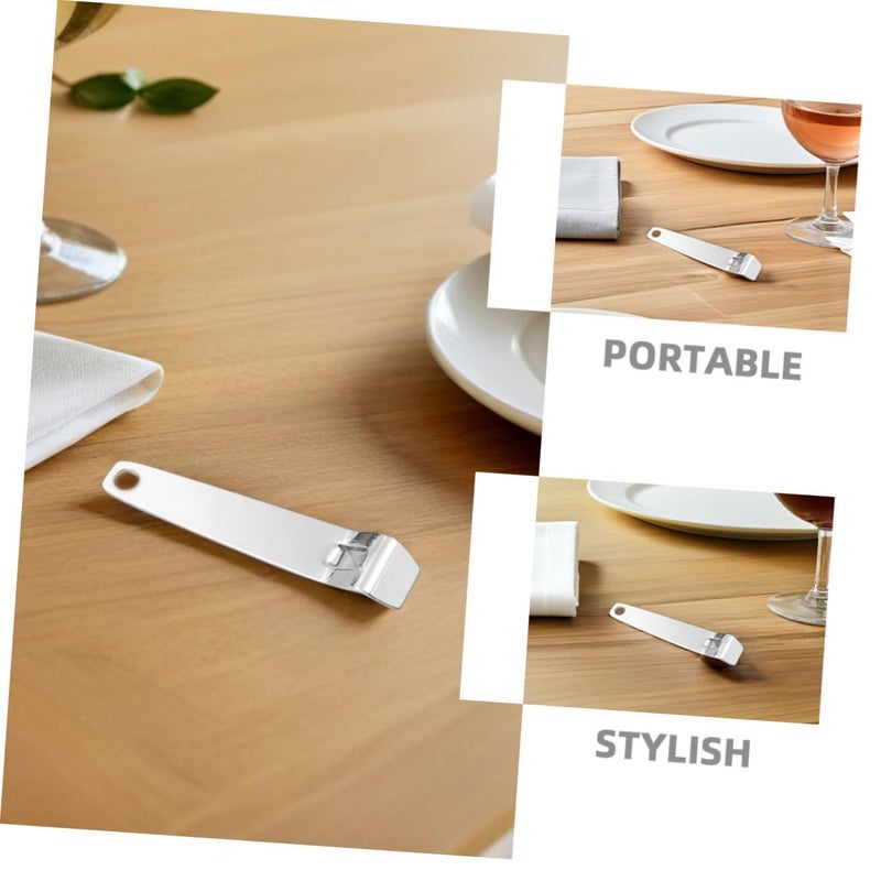 20pcs Stainless Steel Mini Bottle Openers Portable Pocket Size Kitchen Tools - Image 4