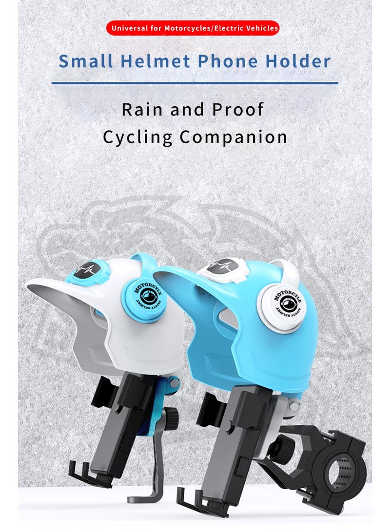 Generic Adjustable Bicycle Mount Phone Holder  Mobile Phone Holder  Anti-Refection Block Adjustable Hippo Phone Stand Sun Visor , Sun Shade Cover, Sun Shield for  Motor Bike  - Image 2