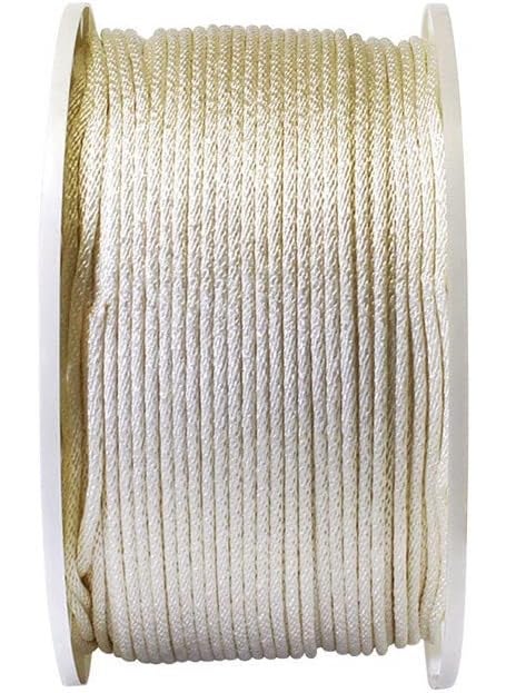 Wellington Wellington 316 in Dia x 1000 ft L White Solid Braided Nylon Rope  - Image 2