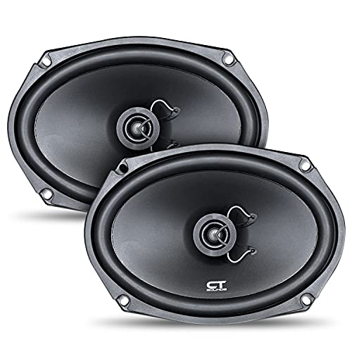 CT Sounds BIO-6X9-COX 6x9 Inch Coaxial Car Speakers, 200 Watts Max, Pair - Image 2