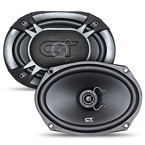 CT Sounds BIO-6X9-COX 6x9 Inch Coaxial Car Speakers, 200 Watts Max, Pair - Image 1