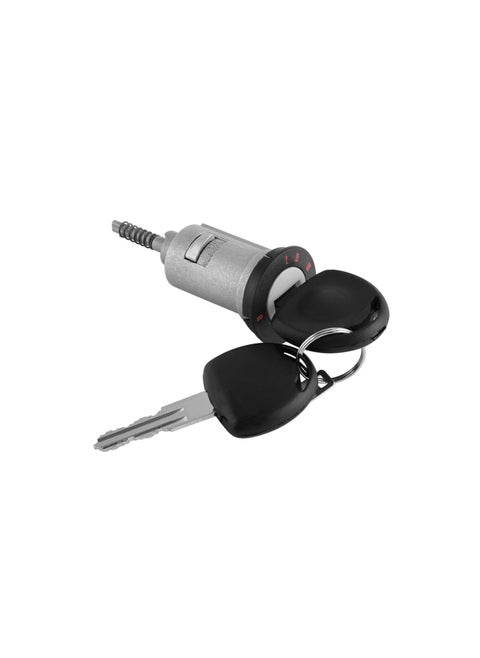 Ignition Lock, Ignition Switch Lock Universal Key Ignition Switch Car Ignition Switch Lock Barrel with 2 Keys