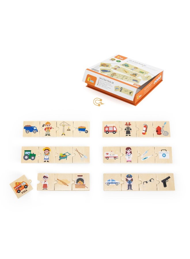 Viga Jobs & Tools Puzzle Set - Image 1