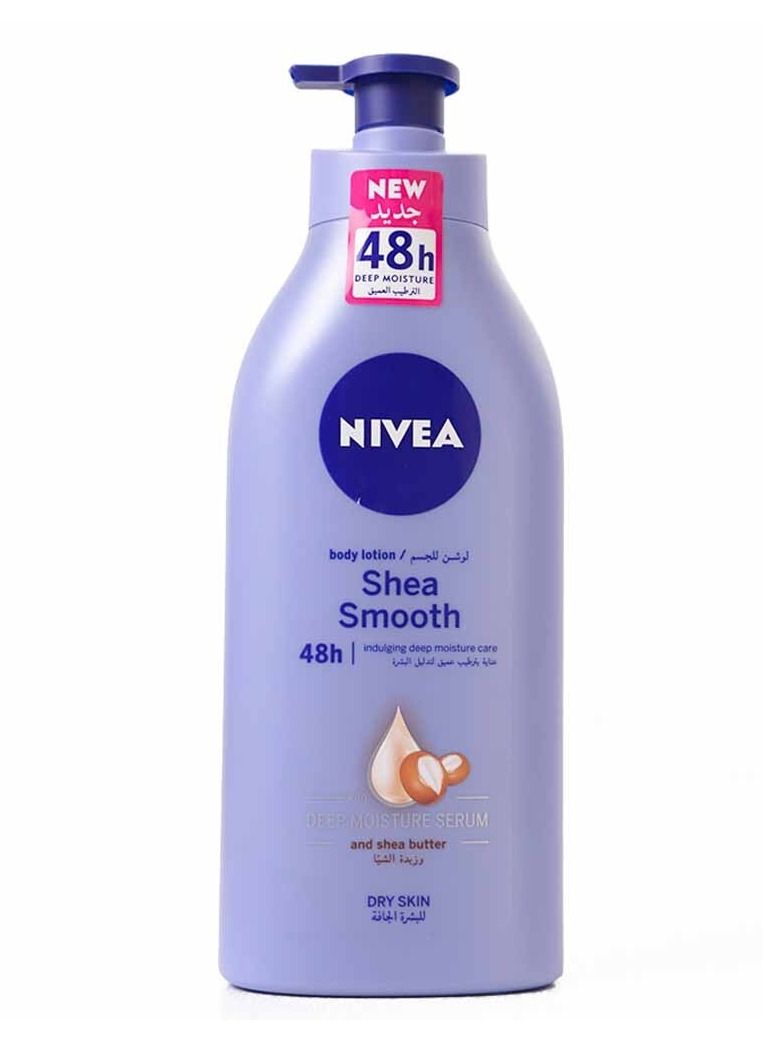 Nivea Shea Smooth Body Lotion For Dry Skin 625ml