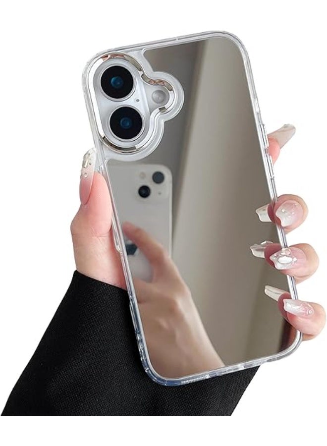 Mirror Phone Case for iPhone16 – Makeup Mirror Cover, Stylish & Protective - Image 3