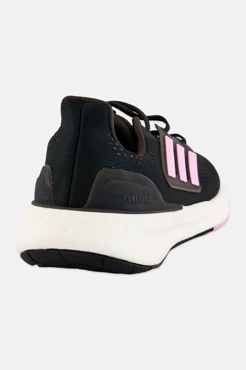 Adidas Women Pureboost 23 W Lace Up Running Shoes, Black - Image 4