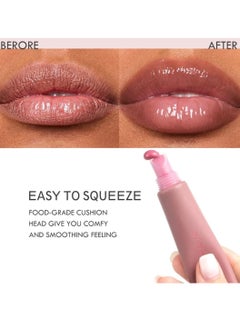 LACHAVA Lip Gloss Lip Oil Hydrating Smooth Gloss Tinted Lip Balm Transparent Lip Care Reduce Drying Moisturize Long Lasting Nourishing Non Sticky Fresh Texture & Dry Lips Care Plumper 02  - Image 2