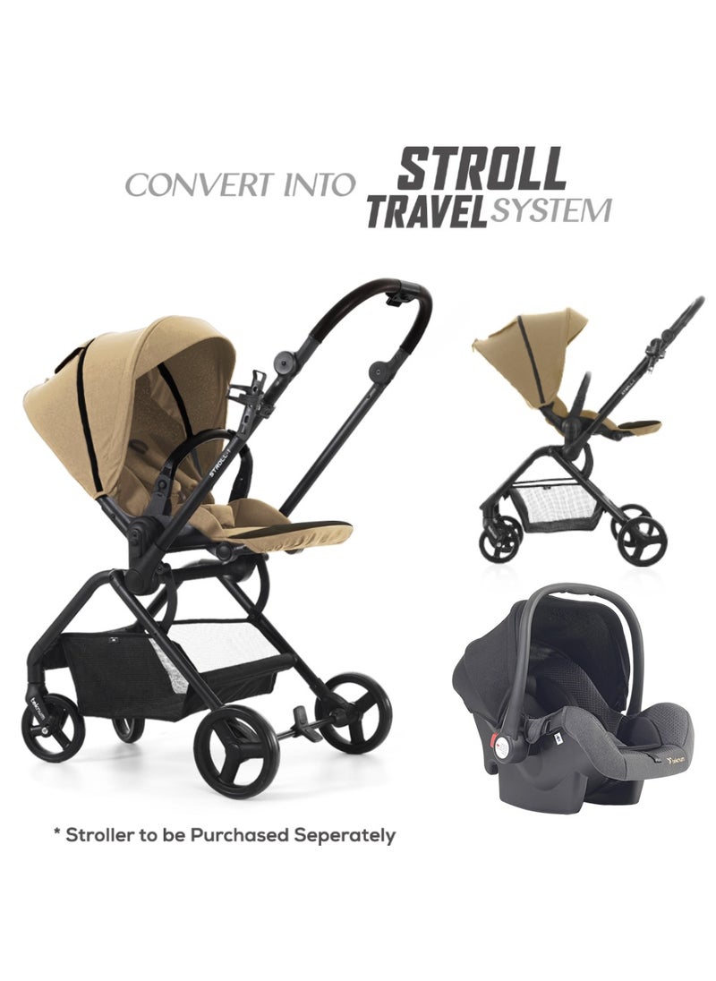 Teknum STROLL1 Reversible Travel Stroller - Khaki - pzsku/Z06DF134719DEFF605E4AZ/45/_/1717566476/5593debd-8fa3-4537-8cac-6ac15031cff1