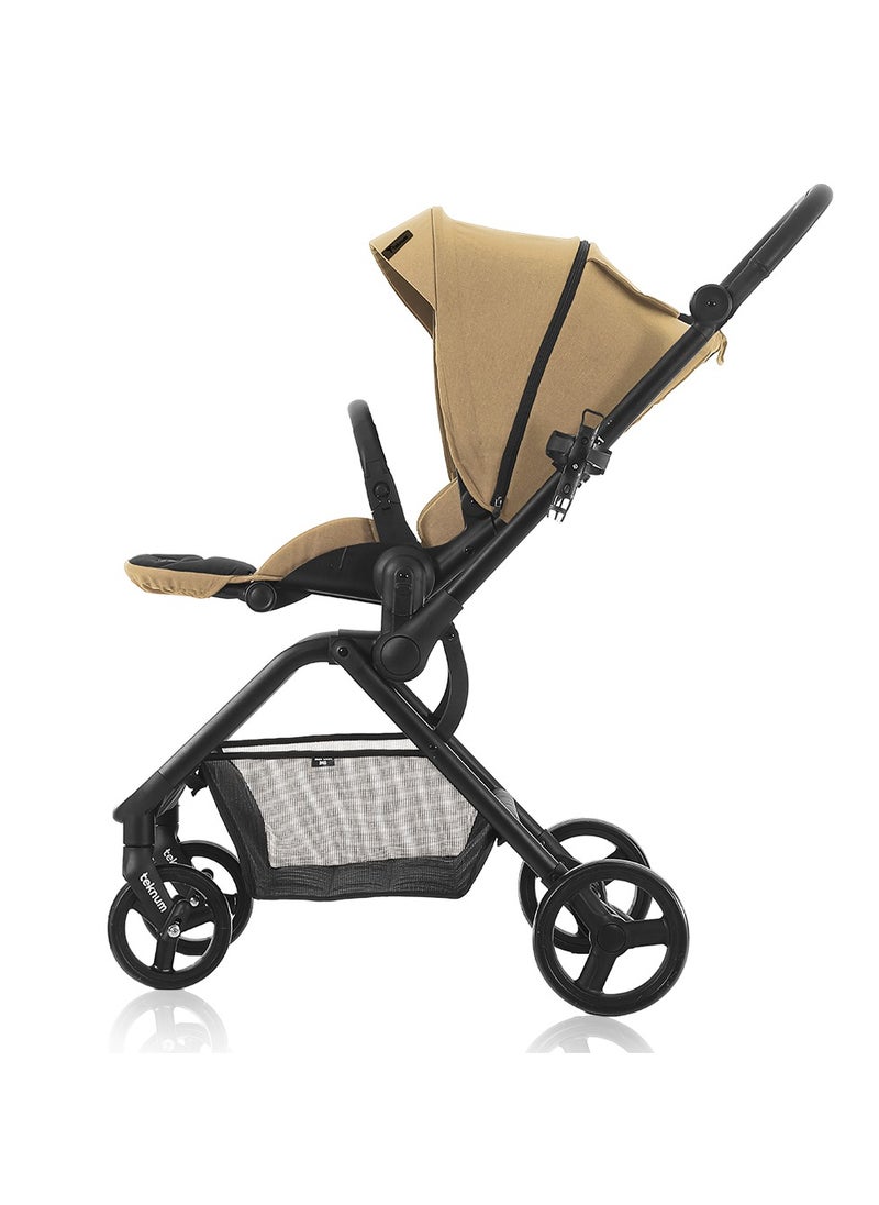 Teknum STROLL1 Reversible Travel Stroller - Khaki - pzsku/Z06DF134719DEFF605E4AZ/45/_/1717566478/36b56303-a067-46f5-86e6-4445dc651e91