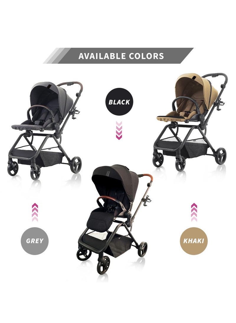 Teknum STROLL1 Reversible Travel Stroller - Khaki - pzsku/Z06DF134719DEFF605E4AZ/45/_/1717566487/a400c3d8-db31-484a-83e1-2334932044d5