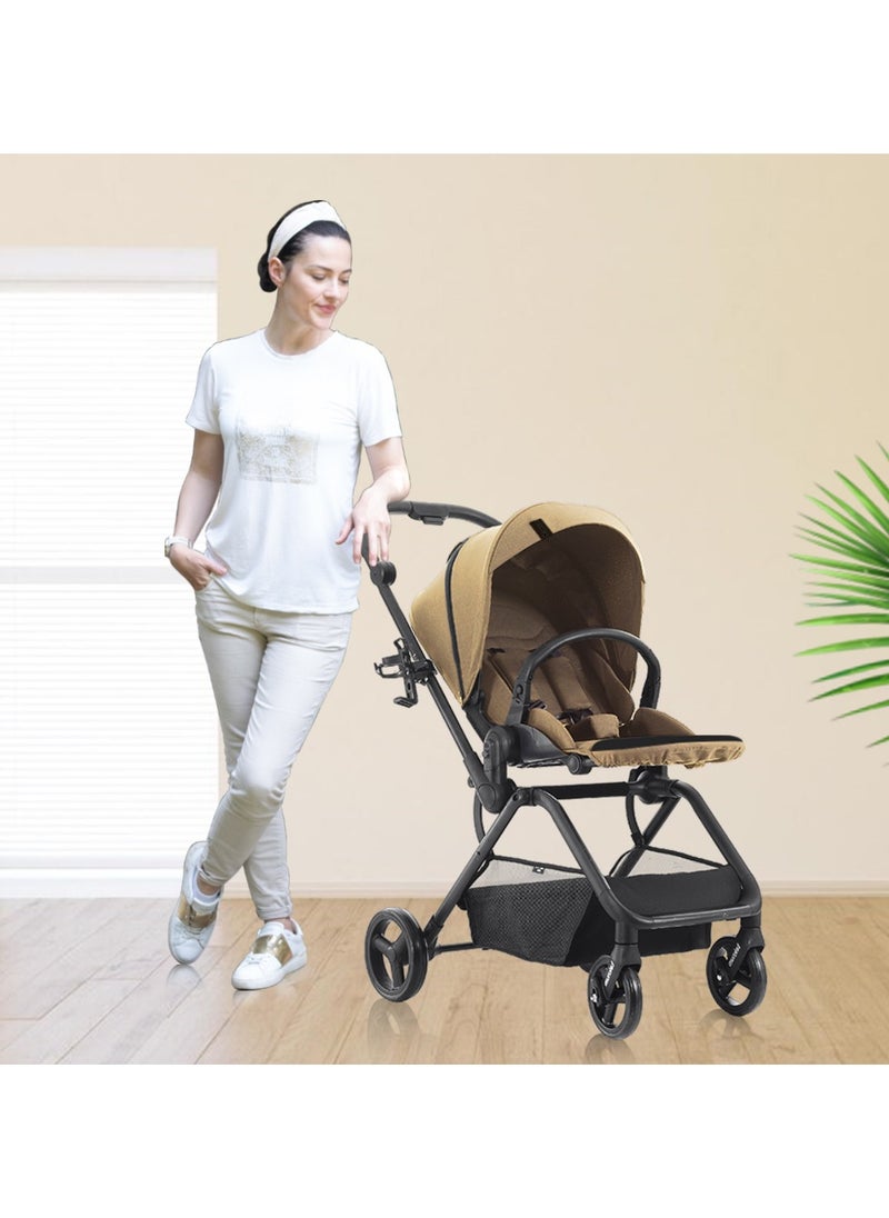 Teknum STROLL1 Reversible Travel Stroller - Khaki - pzsku/Z06DF134719DEFF605E4AZ/45/_/1717566500/d19a458f-40d1-4bcf-899c-9791da1e1493