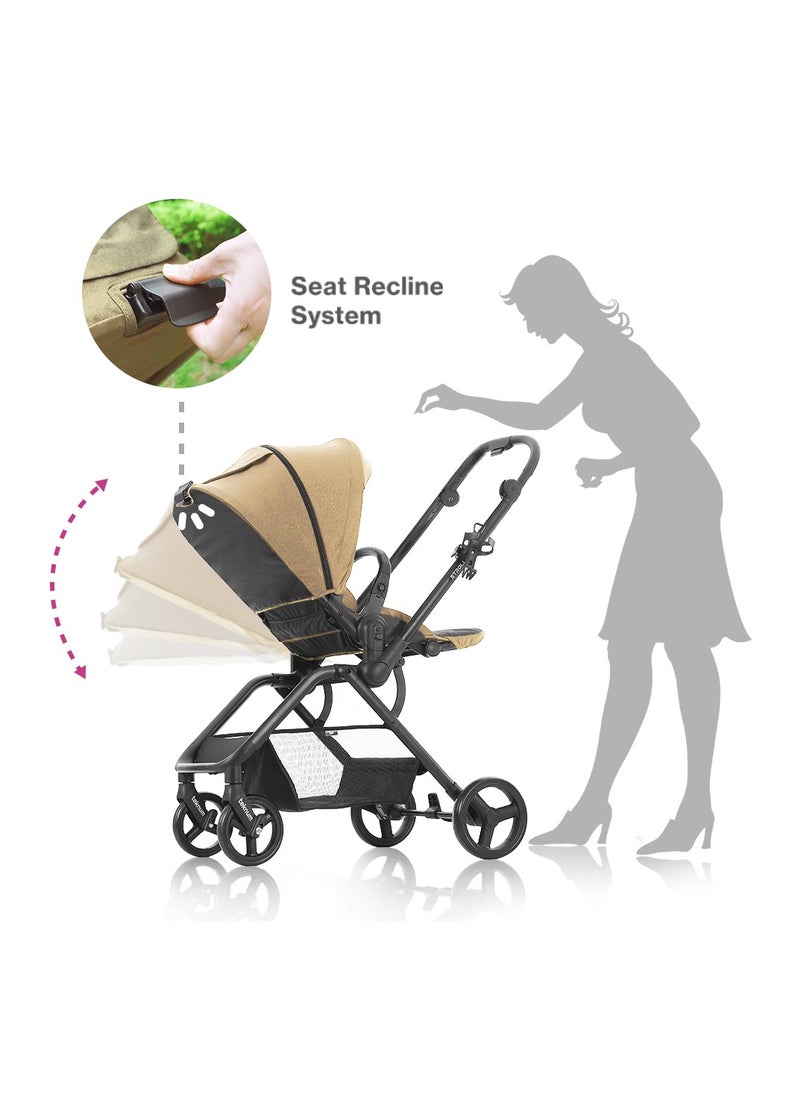 Teknum STROLL1 Reversible Travel Stroller - Khaki - pzsku/Z06DF134719DEFF605E4AZ/45/_/1717566501/bf56dfa2-d58b-4109-ab8f-adbf1f6fe09b