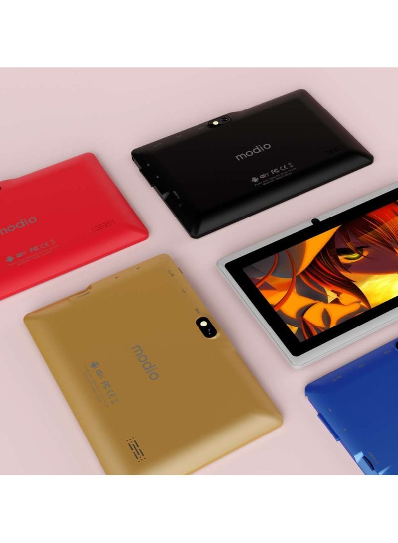 JAJEEK M1 Tablet for Kids Dual Camera 7 inch display, HD Screen, 128GB,5G WiFi Tablet PC 3000 mAh Battery_Red - Image 5