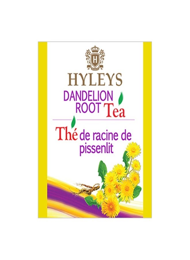 Hyleys Dandelion Root & Green Tea with Milk Thistle and Licorice Root - Herbal Detox Blend - 25 Tea Bags - Image 2