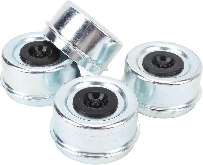 Polished safe edge Qqmora 4pcs Trailer Axle Dust Cap 2.72in, Grease Cover with Rubber Plugs, Suitable for 7000-8000lbs Axles, Ideal for Dexter Trailer RVs, Bearing and Wheel Center Ready order processing Trendy varied sizing alternatives Trendy flexible practical build Air & land transit compatible Ready varied options Elegant practical design Globally popular universal design Global upgraded practical design Gulf climate tested upgraded quality Coast & inland available Occasional & permanent usable KSA market popular practical build All storage type compatible Multi-goal comprehensive design Market diverse application fit Dust proof Transit damage minimized design Reliable daily use design Stackable design Light durable upgraded substance Fast warehouse picking Cross part assemble fit Month-round consistent deliver All usage compatible - Image 3