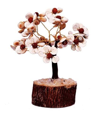 ASTRODIDI Gomti Chakra Tree with Rudraksha Beads (Multi)- Stone and Rudraksha - Image 5
