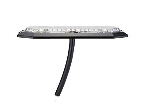 Unicorn Lighting UT01 Surface Mount Warning Emergency Strobe Grille Light Head [SAE class 1] [Dual Color] [IP68] for Police and Tow Truck Construction Vehicle A/B/R/W (Red/White, 6 + 6 LED) - Image 3