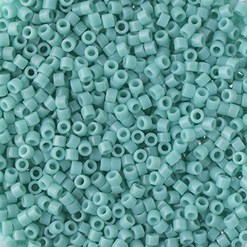 Miyuki Delica Seed Beads Bundle: Size 11/0, Fiesta Opaque Palette Collection DB721, DB729, DB733 - 3 Tubes of 7.2 Grams ea - Image 4