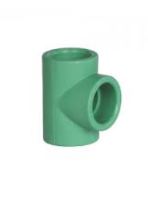 KNP Tee PPR Pipe Fitting (63MM) is a robust plumbing component used to create a three-way connection between PPR (Polypropylene Random Copolymer) pipes.