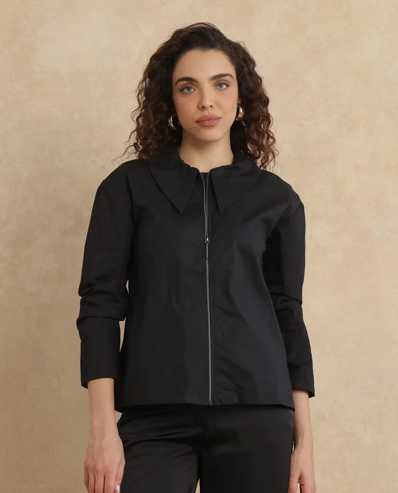 Rareism Women's Full Sleeve Plain Top