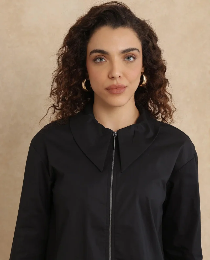 Rareism Women's Full Sleeve Plain Top