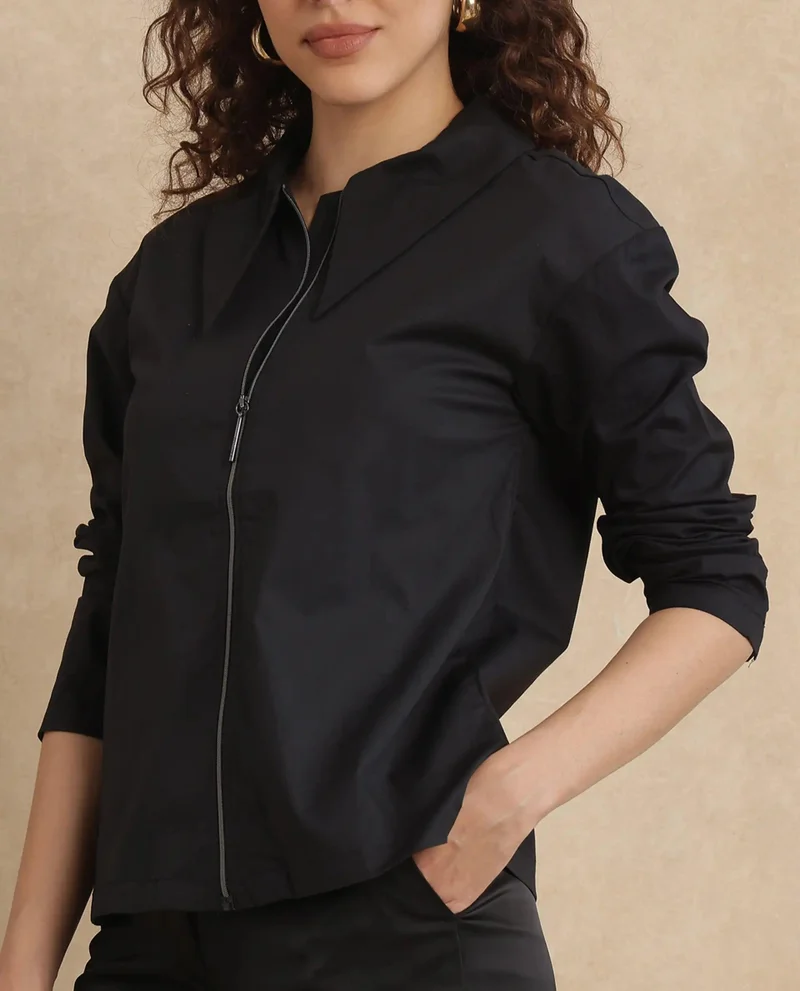 Rareism Women's Full Sleeve Plain Top