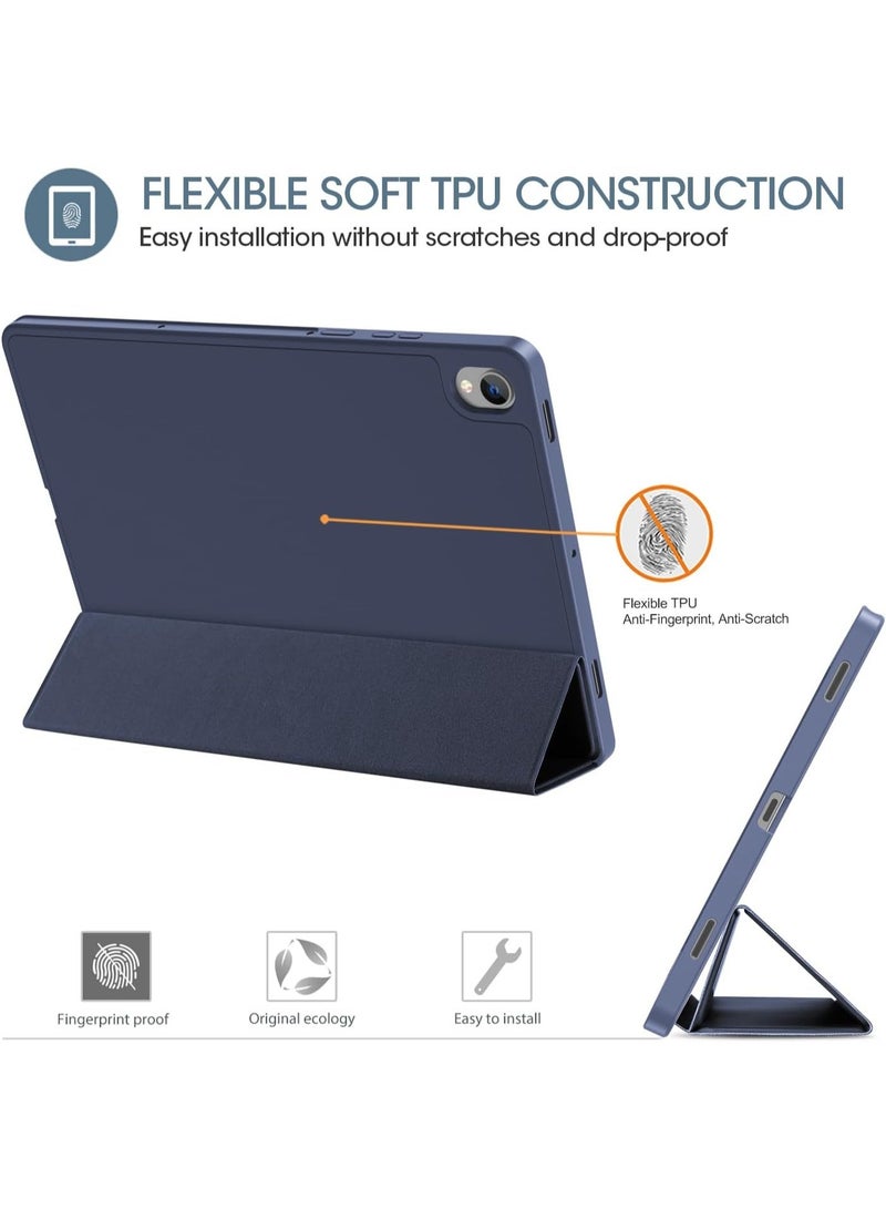Case for Galaxy Tab S11 2025 11 inch Built-in S Pen Holder, Hybrid Cover with Soft TPU Back for Galaxy Tab S11 11" (SM-X730/ X730N/ X736) - Image 3