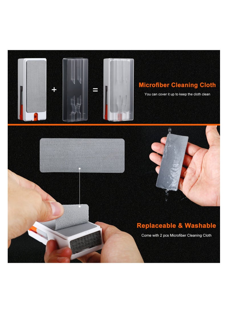 SYOSI - SYOSI, 11-in-1 Bluetooth Earphone Cleaning Kit, for AirPods, Keyboards, Laptop Screens, and Smartphone, Cleaning Tool with Brush and Microfiber Cloth, Trapezoidal Keycap Puller - Image 1