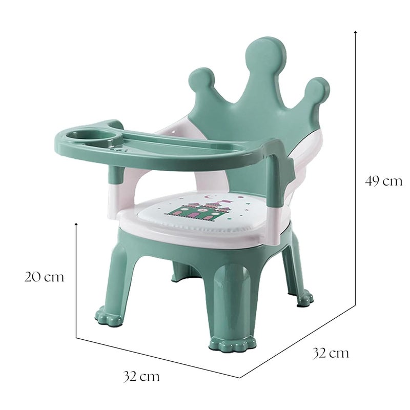 OBaby طاولة طعام مع صينية قابلة للإزالة / قابلة للتعديل / قابلة للطي / متعددة الوظائف / كرسي طعام قابل للغسل للأطفال من 0 إلى 6 سنوات - Image 3