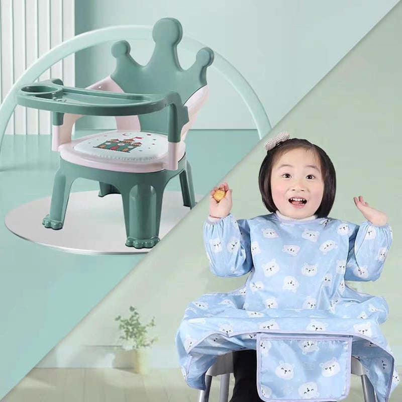 OBaby طاولة طعام مع صينية قابلة للإزالة / قابلة للتعديل / قابلة للطي / متعددة الوظائف / كرسي طعام قابل للغسل للأطفال من 0 إلى 6 سنوات - Image 2