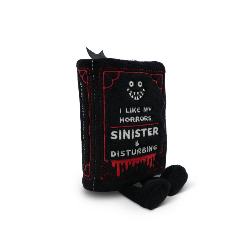 Punchkins Plush Book Keychain â€“ Funny Mini Book Bag Charm for Keys, Backpack or Purse â€“ Cute Novelty Gift- Horror - Image 5