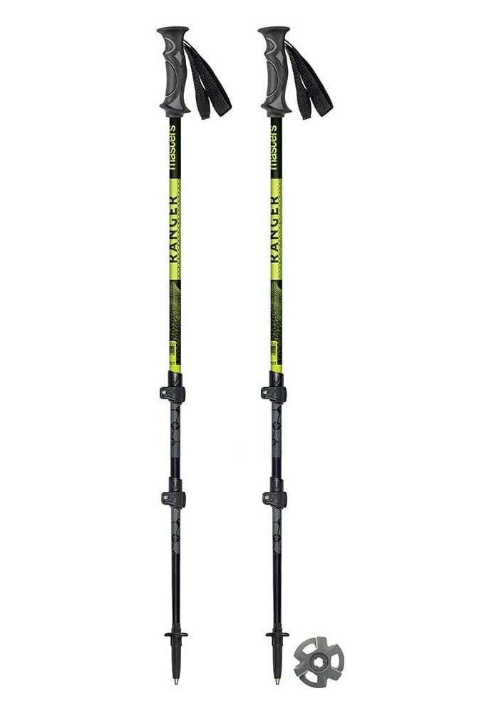 Masters Ranger Trekking Poles - Green - Image 2