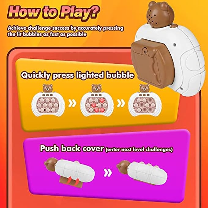 LIGHT UP POP PRO GAME,BREAKTHROUGH EDUCATIONAL GAME,POP FIDGET GAME TOYS,SENSORY TOY ,DECOMPRESSION BREAKTHROUGH PUZZLE POPULAR GAME FOR KIDS ADULTS - Image 5
