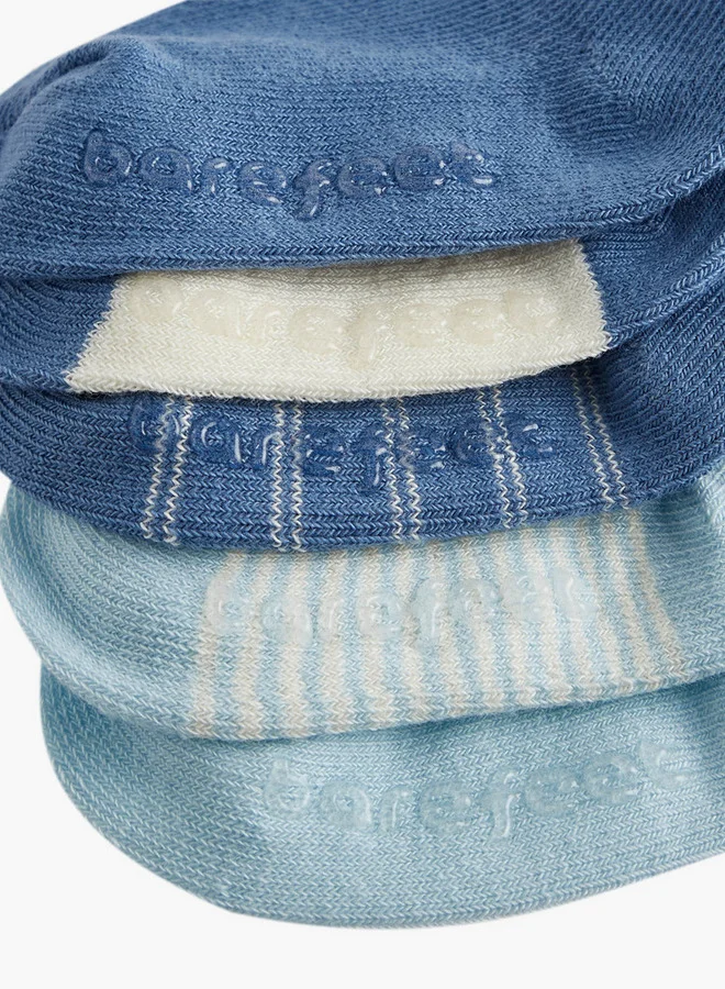 بيرفيت Assorted Non Terry Ankle Length Socks - Set of 5