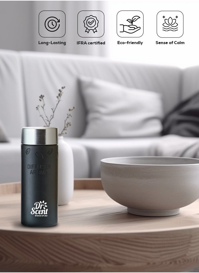 Dr Scent Dr Scent Diffuser Aroma Citrus Oasis , Feel the Distinctive Notes of Crisp Lime and Lemon, With Aromatic Strong Notes of Mandarin (170ml)  - Image 3