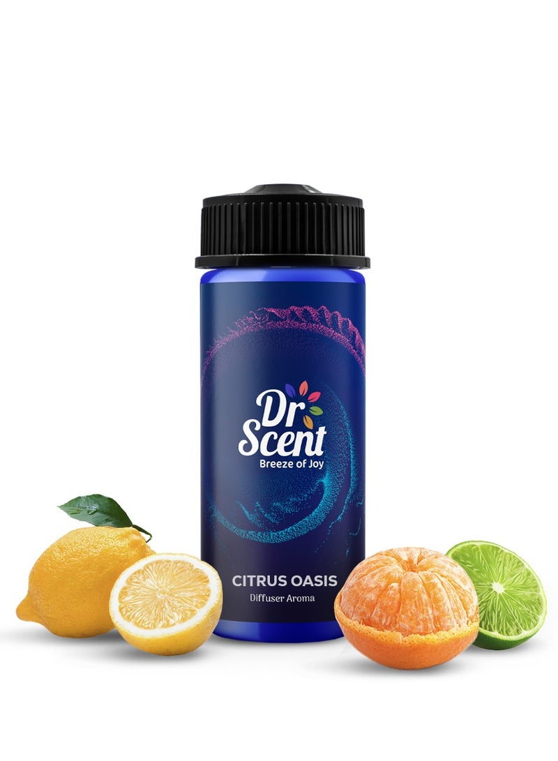 دكتور سينت موزع الروائح العطرية من دكتور دكتور، اشعر بالروائح المميزة من الليمون والليمون، مع روائح عطرية قوية من الماندرين (170 مل) - Image 1