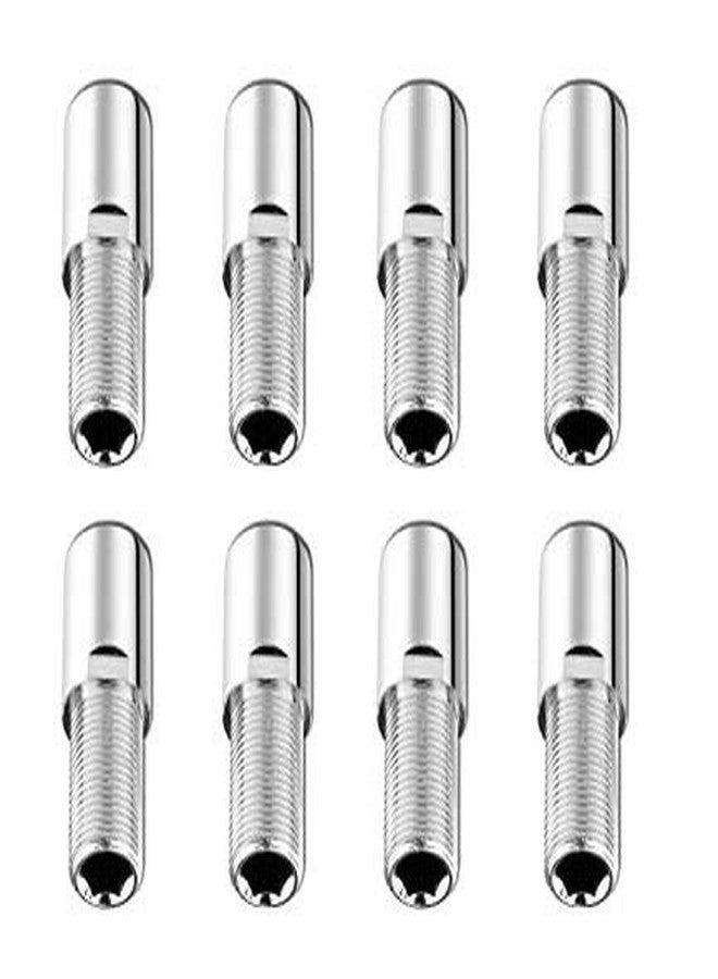 NEW WARE CP Extension Nipple Brass 3 inch (Pack of 8) Chrome - Image 1