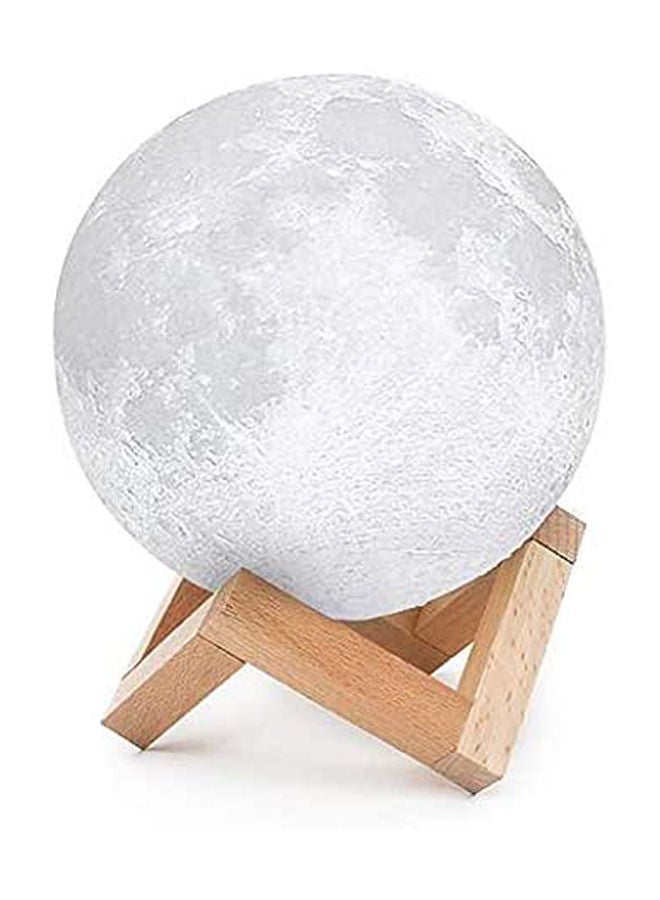 Moon Lamp 3D Printing Moon Light 7 Color Pat Control Rechargeable Home Creative LED Night Light 15Cm