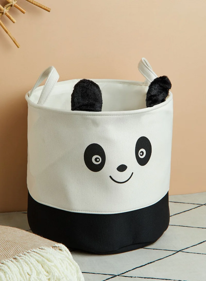 Pink Cactus Printed Storage Basket