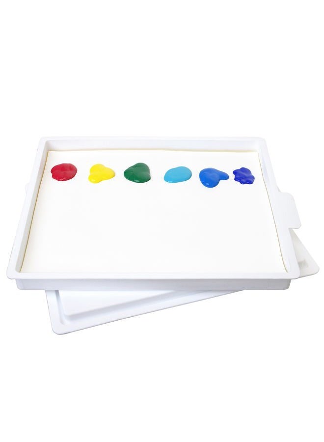 Masterson Sta-Wet Handy Palette Airtight Paint Palette Keeps Paint Fresh for Days 8.5X7 Inches, Made in USA - Image 5