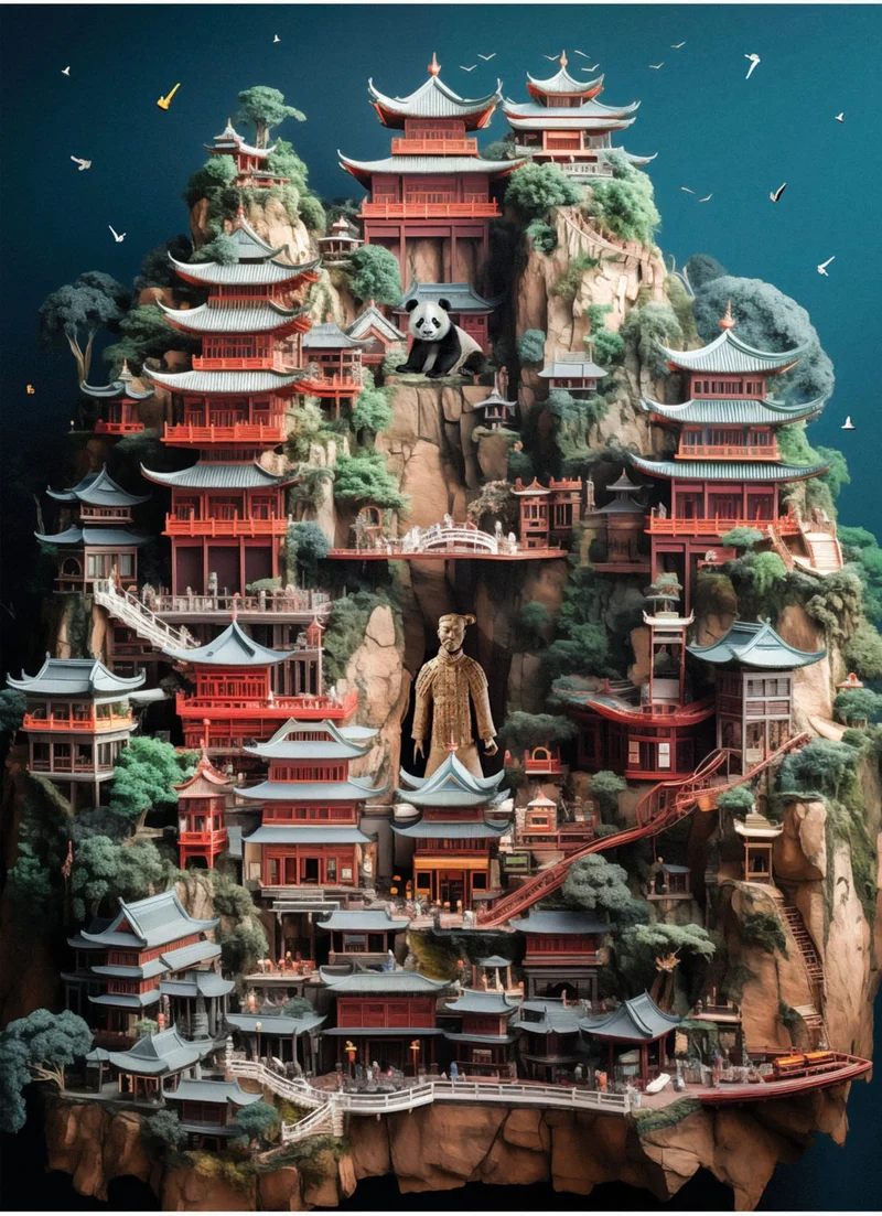 Anatolian 1000 Piece Puzzle / China - Code 1186