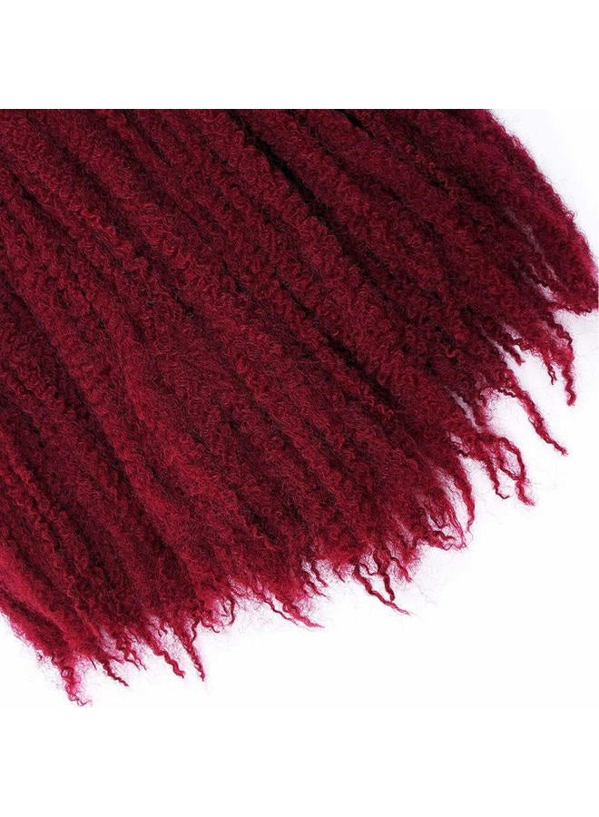 BAISAI Marley Hair 3 Packs Bug Braiding Twist Marley Hair Long Afro Braiding Hair for Twists Bug Marley Crochet Hair Braid 18 Inch 100g/Pack (Bug#) - Image 5