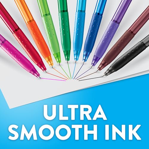 Paper Mate InkJoy 300RT Retractable Ballpoint Pens, Medium Point, Black, 12 Count - Image 2