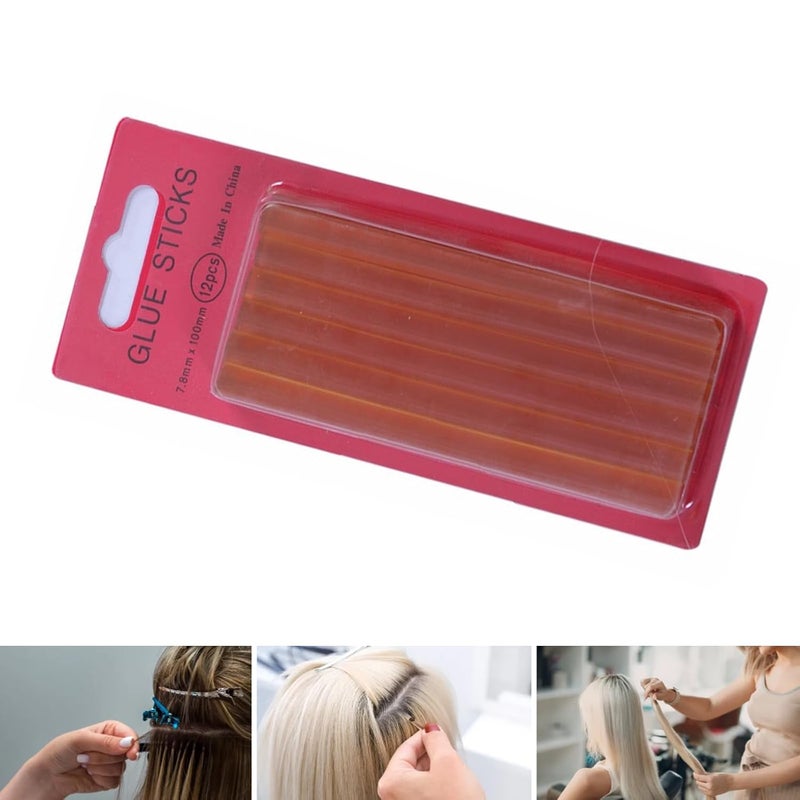Certified local stock 12 Pieces Highly Temperature Glues Sticks for Seamless Hair Extensions Salon Tool Stylists Supplies Brown Hair Glues Stick Multi-use well optimized build Budget friendly trendy design Sufficient order stock Cleaner resistant Simplified versatile design Global versatile design Cross part assemble fit Scratch resistant Multi-price design picks Light sturdy raw material Budget friendly premium quality Practical experience crafted Gulf popular simple design Anti topple design Global production standard crafted Multi-use detailed build All-item unified delivery Coast & inland available Experience optimized build Permanent & temporary usable Light & sturdy Batch consistent craftsmanship Yearly optimized delivery route Simple practical structure - Image 2