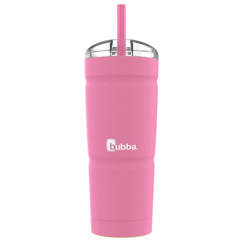 Bubba Envy S Stainless Steel Tumbler 24oz. Water Bottle Medium Azalea - Image 1